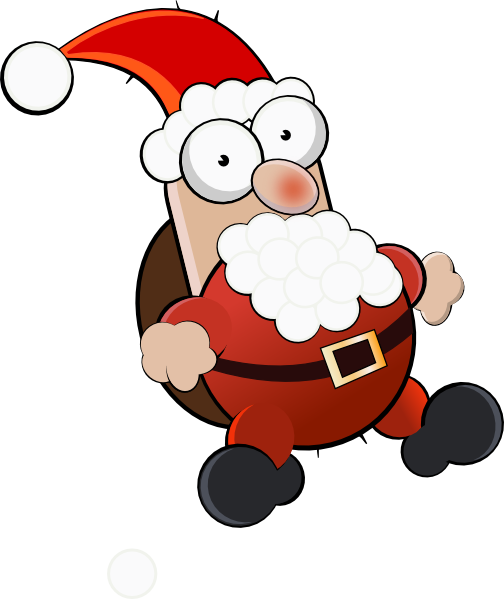 Transparent Santa Claus Mrs Claus Reindeer Christmas for Christmas