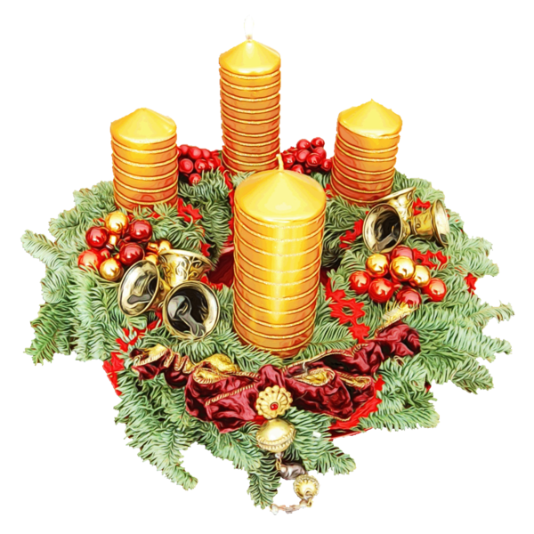 Transparent Candle Christmas Decoration Lighting for Christmas