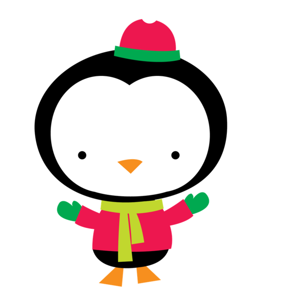 Transparent Penguin Christmas Graphics Clip Art Christmas Beak Bird for Christmas