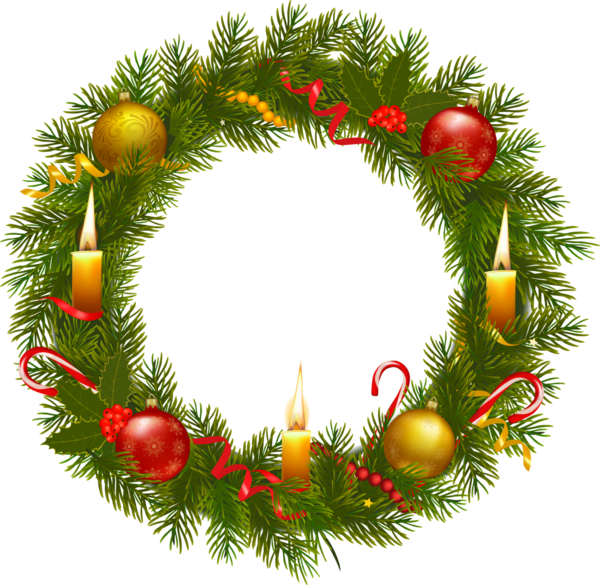 Transparent Christmas Day Santa Claus Advent Christmas Decoration Tree for Christmas