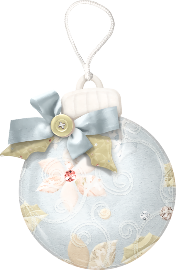 Transparent christmas White Holiday ornament Beige for Christmas Bulbs for Christmas
