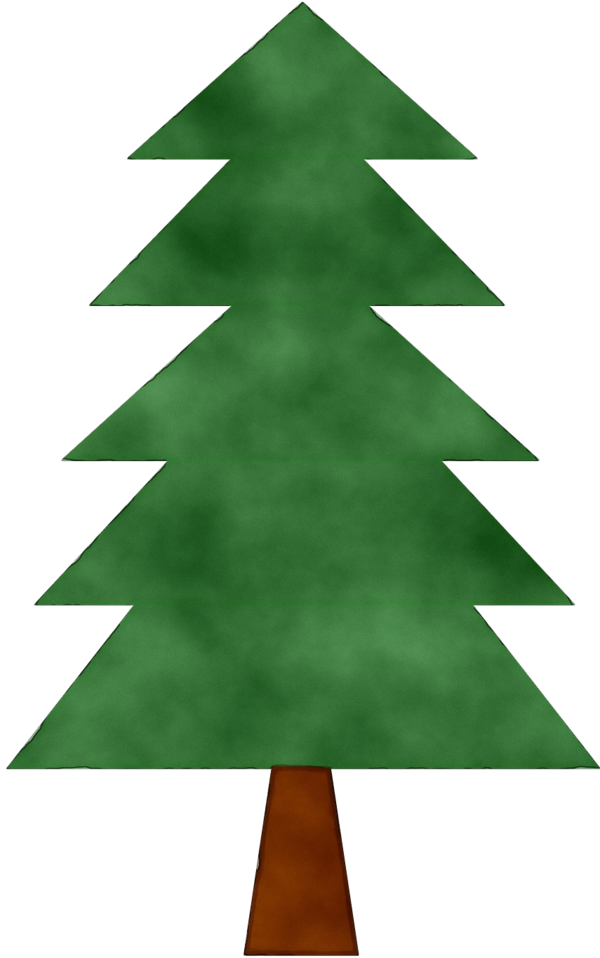 Transparent Christmas Day Oktoberun Silhouette Christmas Tree Green for Christmas