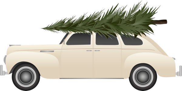 Transparent christmas Car Vehicle Classic car for Christmas Ornament for Christmas
