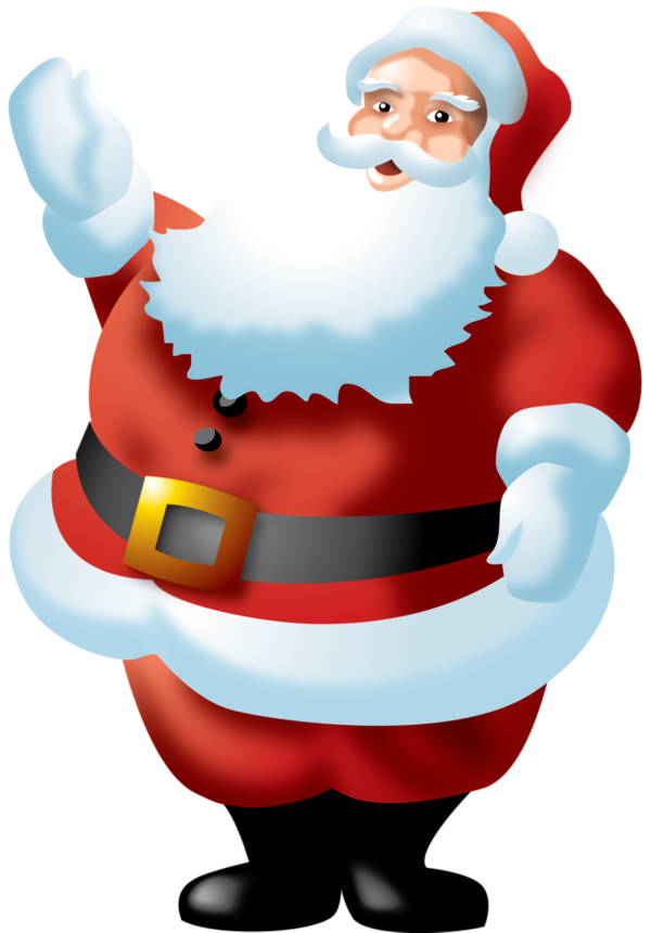 Transparent christmas Cartoon Santa claus for Santa for Christmas