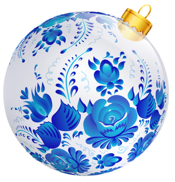 Transparent christmas Blue Porcelain Aqua for Christmas Bulbs for Christmas