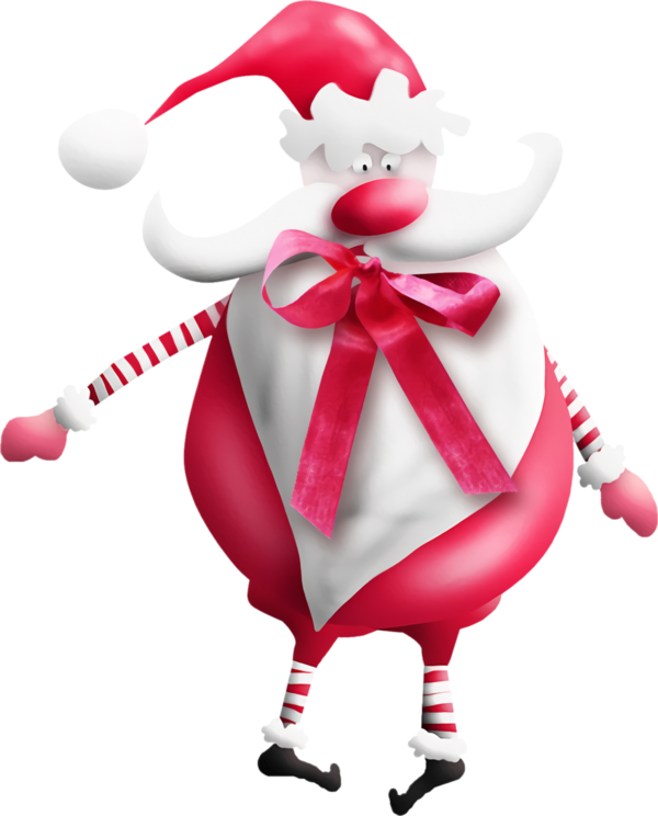 Transparent christmas Cartoon Santa claus for Santa for Christmas