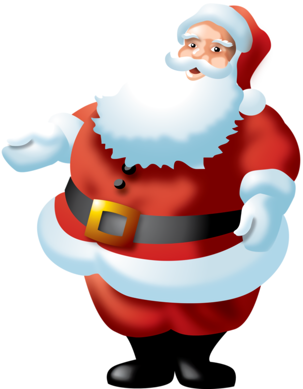 Transparent christmas Santa claus Cartoon for Santa for Christmas