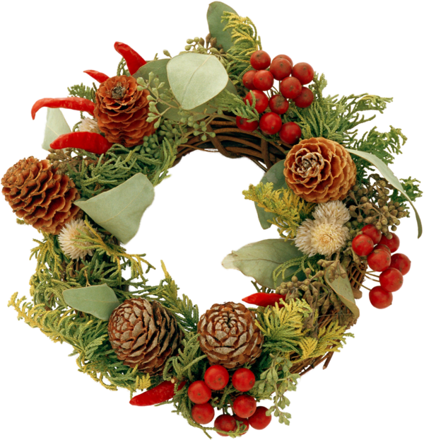 Transparent Sapporo Christmas Gift Christmas Decoration Wreath for Valentines Day