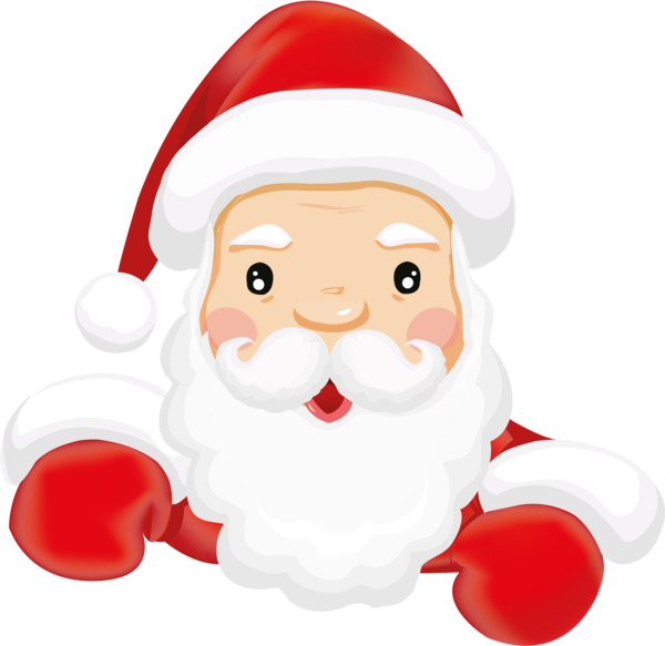 Transparent Santa Claus Ded Moroz Reindeer Christmas Ornament Christmas for Christmas