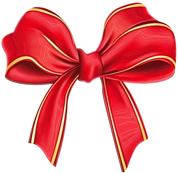 Transparent Christmas Day Royaltyfree Ribbon Red for Christmas