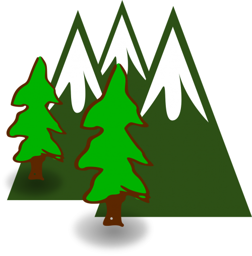 Transparent Mountain Appalachian Mountains Mountain Range Christmas Tree Tree for Christmas