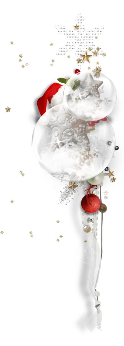 Transparent christmas Christmas ornament Santa claus Christmas decoration for Christmas Ornament for Christmas