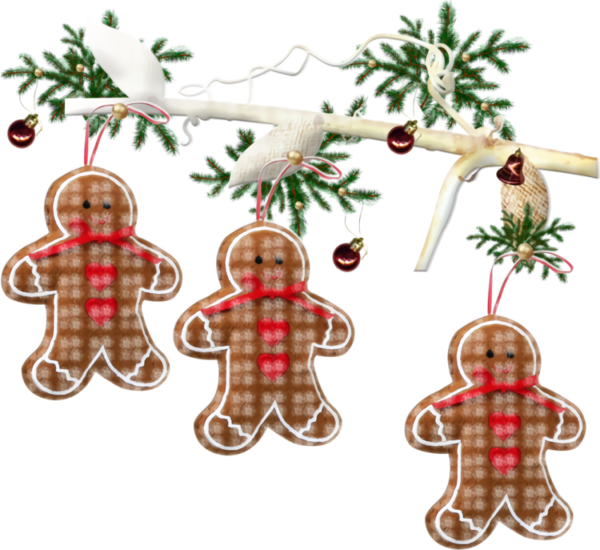 Transparent christmas Christmas ornament Gingerbread Holiday ornament for Christmas Ornament for Christmas