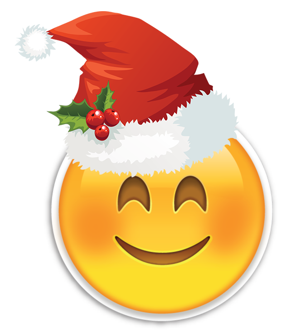 Transparent Santa Claus Santa Suit Christmas Day Smile Orange for Christmas