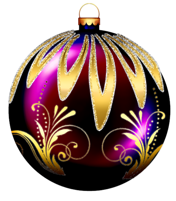 Transparent christmas Holiday ornament Purple Christmas ornament for Christmas Bulbs for Christmas