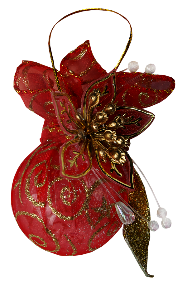 Transparent christmas Red Christmas ornament Ornament for Christmas Bulbs for Christmas