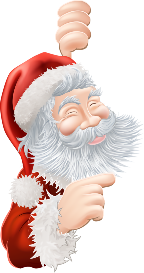 Transparent christmas Santa claus Facial hair Cartoon for Santa for Christmas
