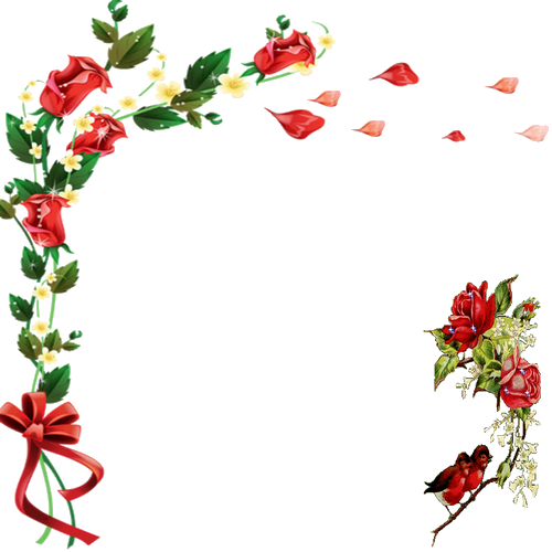 Transparent Animation Rose Flower Christmas Christmas Decoration for Christmas