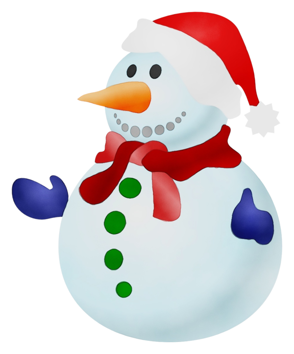 Transparent Mrs Claus Christmas Day Santa Claus Snowman Snow for Christmas