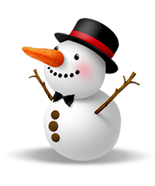Transparent Santa Claus Christmas Snowman Beak for Christmas