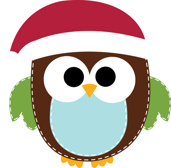 Transparent Owl Santa Claus Christmas Beak for Christmas