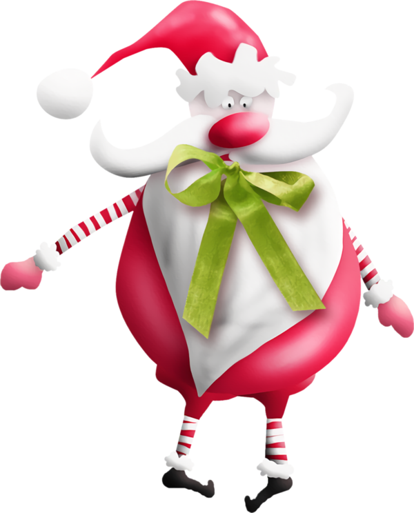 Transparent christmas Cartoon Santa claus for Santa for Christmas