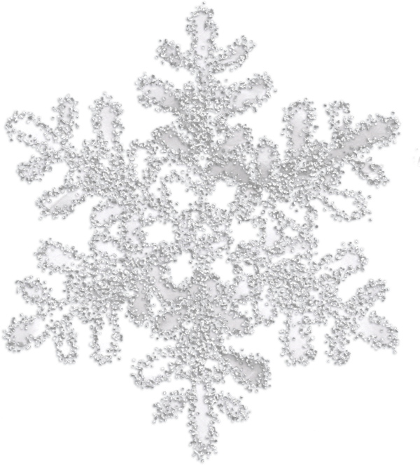 Transparent Snowflake Snow Christmas Visual Arts Lace for Christmas