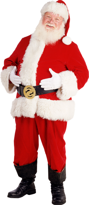 Transparent Santa Claus Christmas Reindeer Costume for Christmas