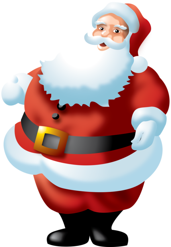 Transparent christmas Cartoon Santa claus for Santa for Christmas