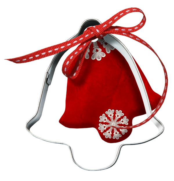 Transparent christmas Red Ribbon Christmas ornament for Christmas Ornament for Christmas