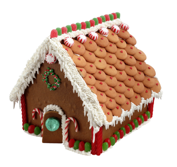 Transparent Gingerbread House Gingerbread Christmas Christmas Ornament for Christmas