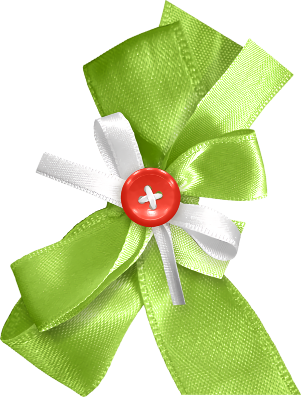 Transparent christmas Green Ribbon Gift wrapping for Christmas Ornament for Christmas