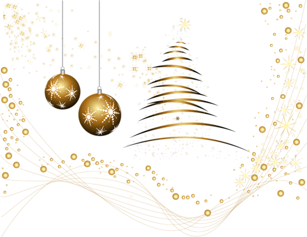 Transparent christmas Christmas tree Gold Text for Christmas Bulbs for Christmas