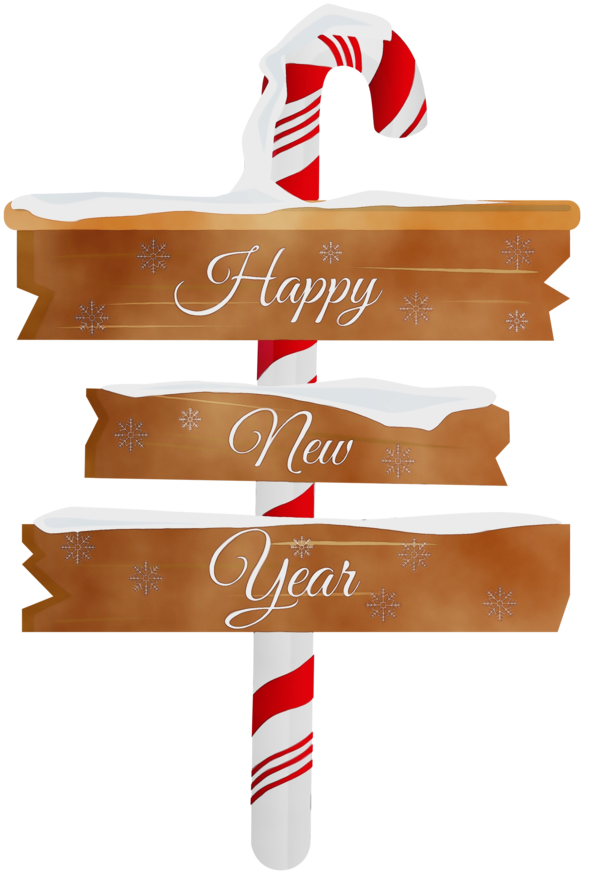 Transparent New Year Christmas Ribbon Confectionery Event for Christmas