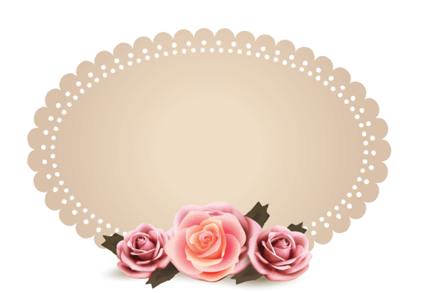 Transparent Picture Frames Logo Vintage Pink Jewellery for Valentines Day