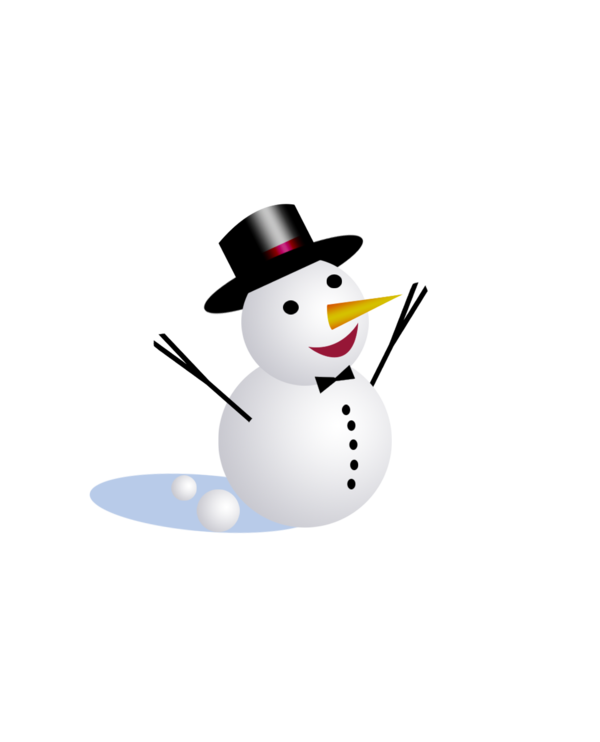 Transparent Snowman Christmas Snow Beak for Christmas