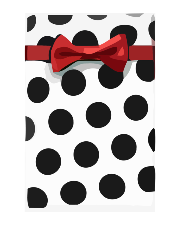 Transparent new-year Pattern Polka dot Design for New Year Gifts for New Year