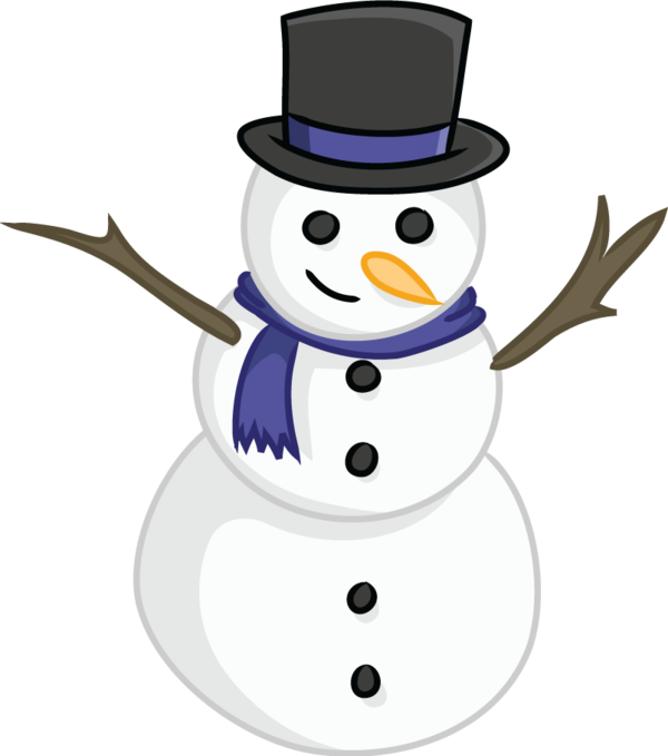 Transparent Youtube Snowman Christmas Beak for Christmas