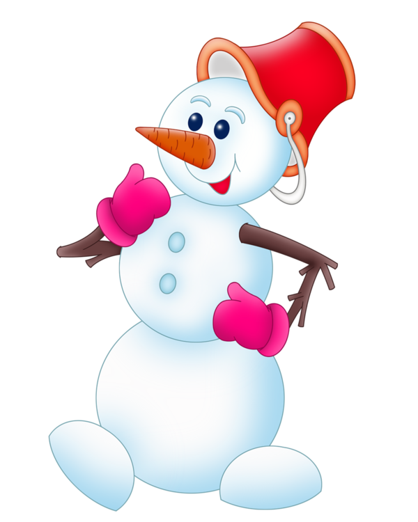 Transparent Snowman Ded Moroz Christmas for Christmas