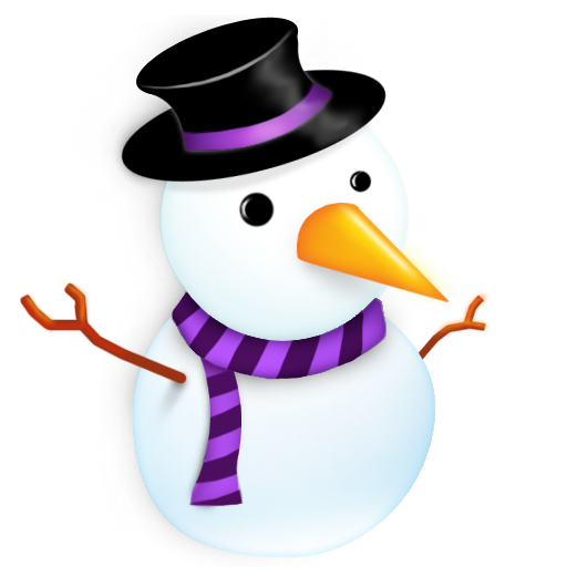 Transparent Snowman Christmas User Water Bird for Christmas