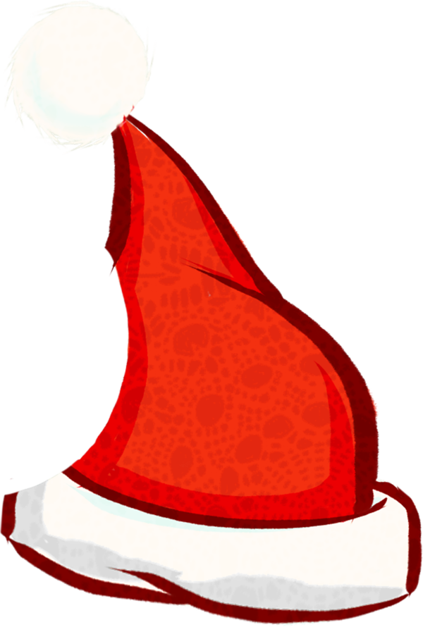 Transparent Hat Christmas Bonnet Headgear Costume Hat for Christmas