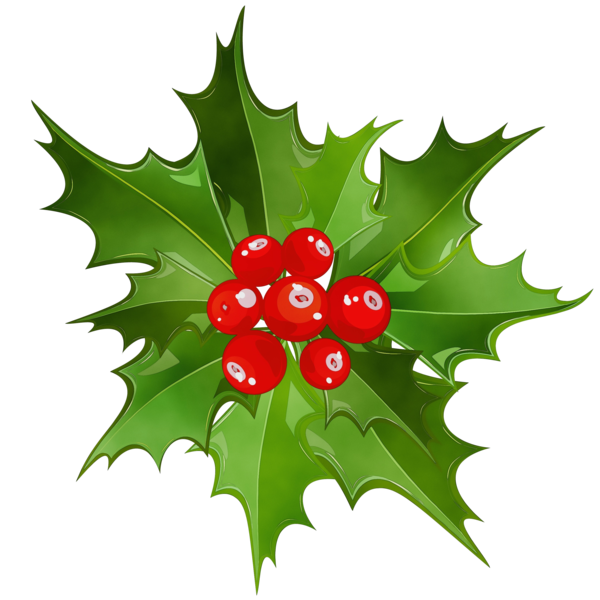 Transparent Mistletoe Christmas Day Clip Art Christmas Holly Leaf for Christmas