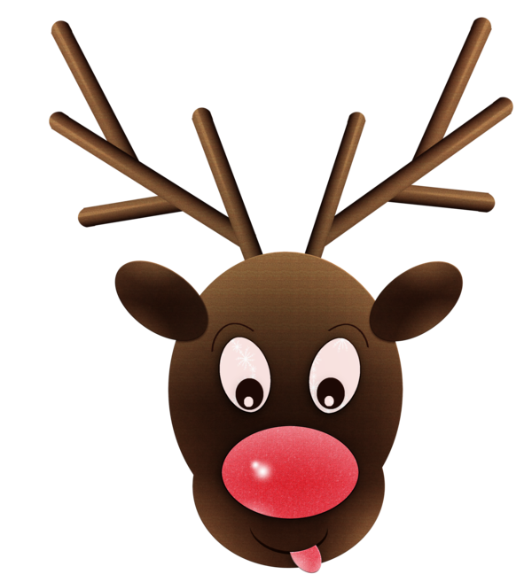Transparent Reindeer Christmas Antler Deer for Christmas