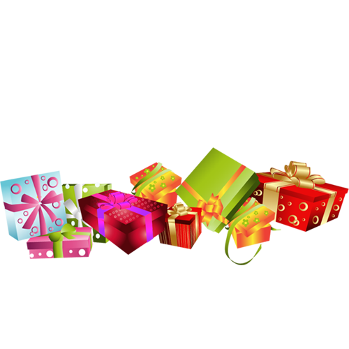Transparent Gift Box Christmas Petal for Christmas