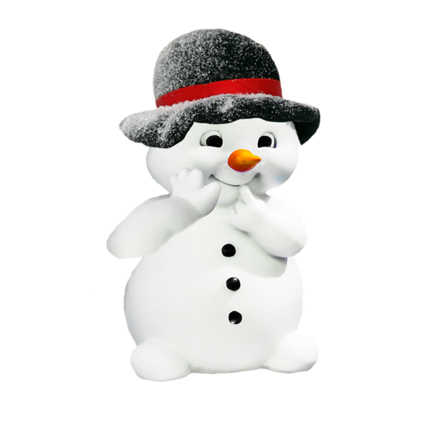 Transparent Santa Claus Winter Snowman Christmas Ornament for Christmas