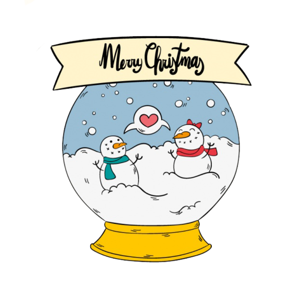 Transparent Snowman Christmas Snow for Christmas