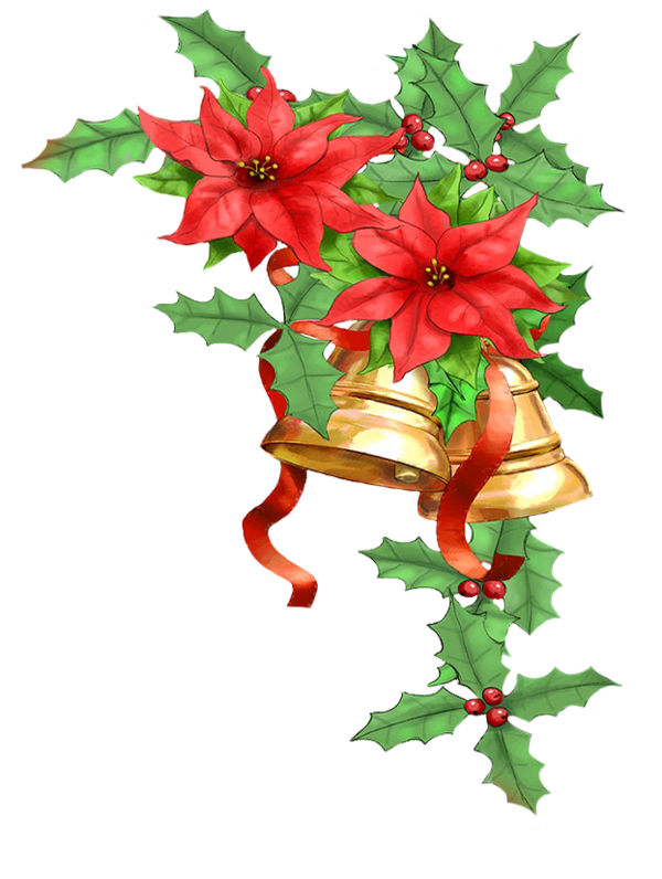 Transparent Santa Claus Christmas Day Christmas Ornament Holly Flower for Christmas