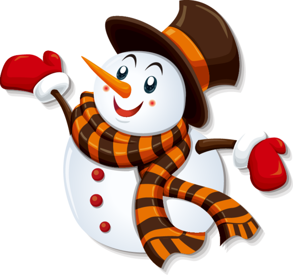 Transparent Snowman Animation Christmas Food for Christmas