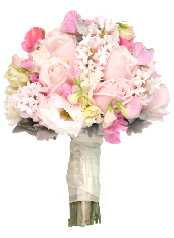 Transparent Garden Roses Flower Bouquet Wedding Pink Plant for Valentines Day