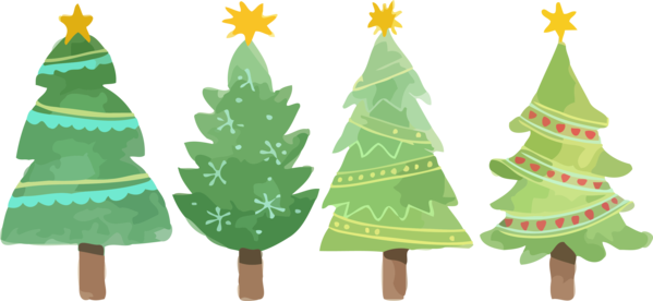 Transparent christmas Christmas tree Christmas decoration oregon pine for Christmas Tree for Christmas